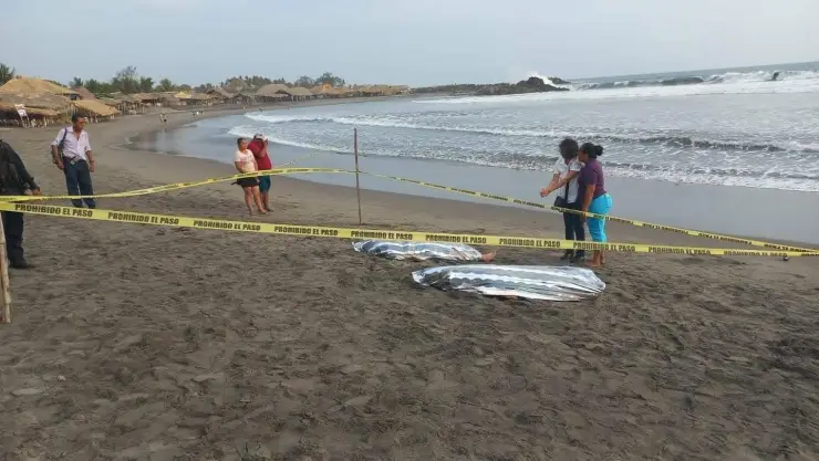 Padre a hijo mueren ahogados Puerto Madero