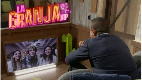 El Patrón LLORA en tierno reencuentro con sus hijos en La Granja VIP.