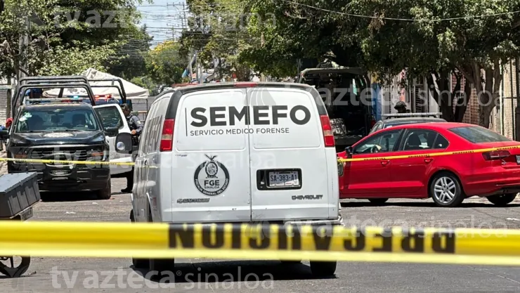 Hombre asesinado en Centro de Culiacán