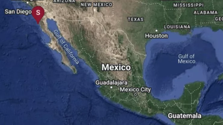 Sismo hoy de magnitud 6 en Vicente Guerrero, Baja California