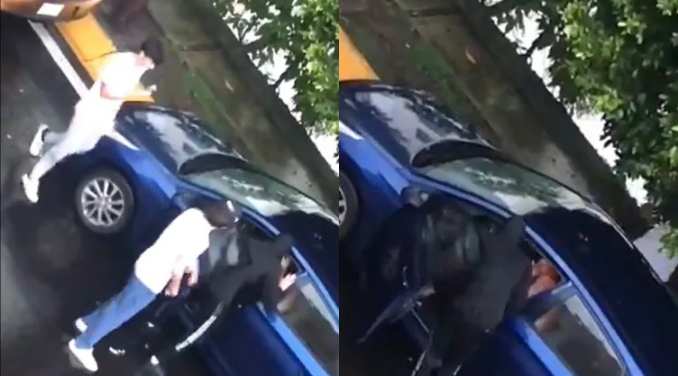 Automovilista es agredido en fraccionamiento de Huixquilucan