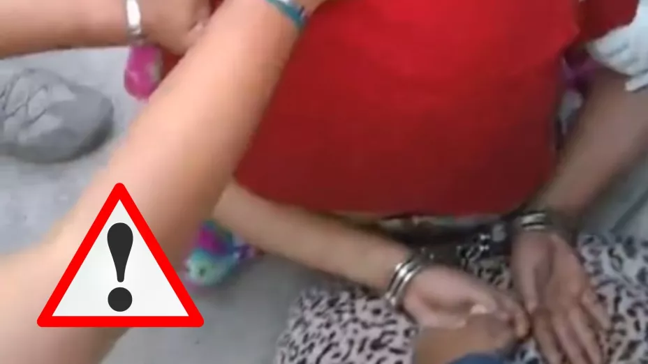 VIDEO: Adolescente en Tonalá causa conmoción tras extraño episodio paranormal en la calle