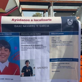 Desaparece Isaac Navarrete