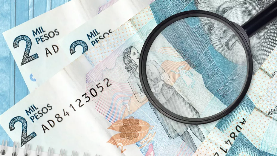 Billete de 2 mil pesos