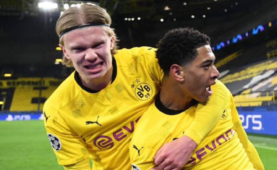 Bellingham habla sobre Erling Haaland