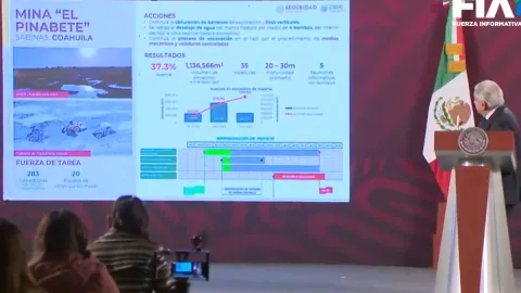 Rescate de mineros en El Pinabete se prev&eacute; para diciembre de 2023, afirma AMLO