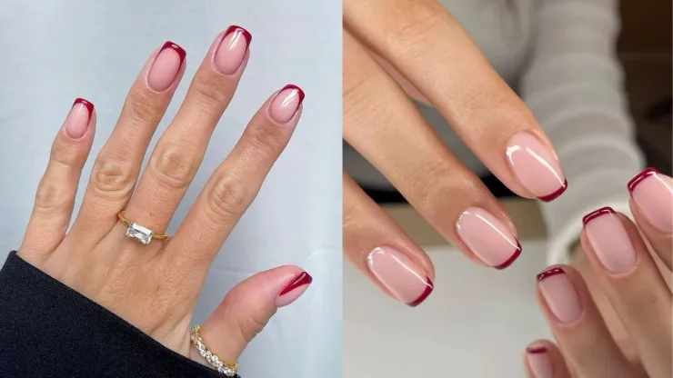 Uñas francesas micro