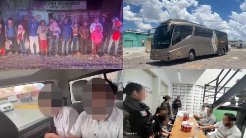 Migrantes secuestrados Nuevo León SLP rescate