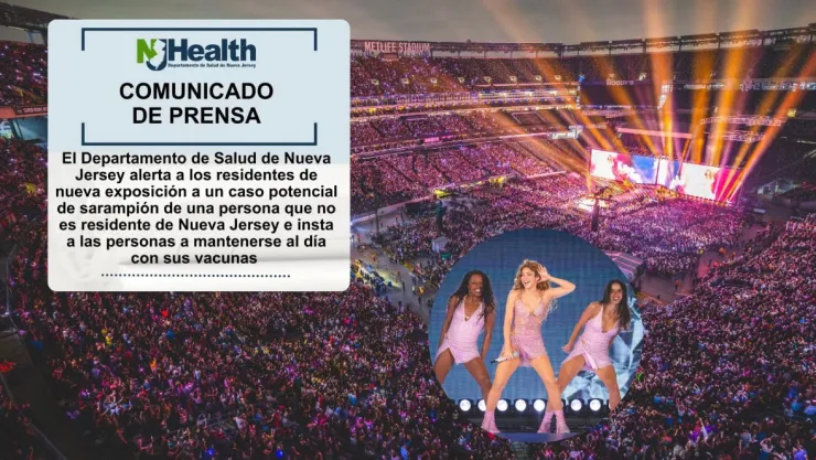 Alerta por posible brote de sarampión tras concierto de Shakira en Nueva Jersey