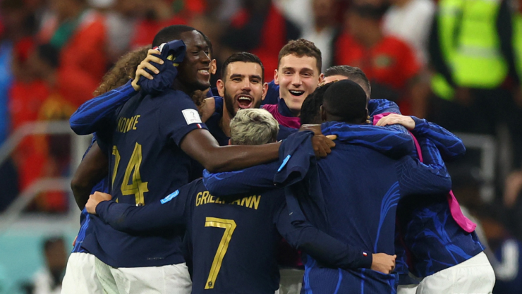 La selecci&oacute;n de Francia