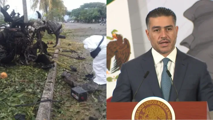 ¿Terrorismo en Michoacán? Harfuch descarta tesis y vincula al CJNG con coche bomba