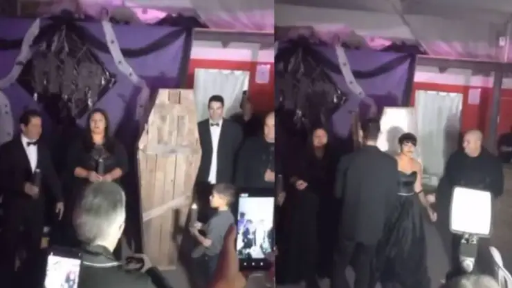 Quinceañera llegó en ataúd