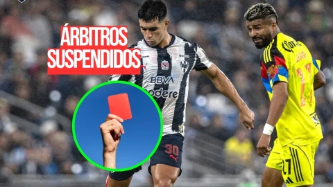 Quiénes son los 2 árbitros que fueron suspendidos por haber afectado al América en duelo vs Rayados de Monterrey