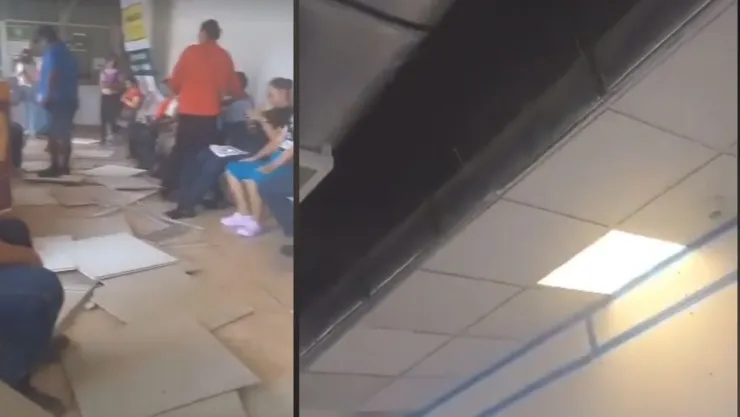 Colapsa plafón en hospital del IMSS en Aguascalientes; reportan cuatro lesionados por obras en urgencias