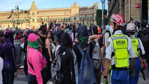 manifestaciones hoy cdmx 26 de noviembre