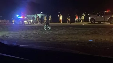 San Quintín despierta con la Transpeninsular cerrada