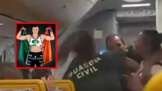 ¡Insólito! Famosa LUCHADORA ENLOQUECE y golpea a guardias en pleno vuelo (VIDEO).jpg