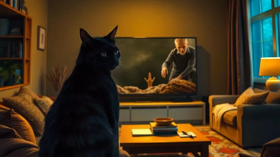 Gato negro en viernes 13