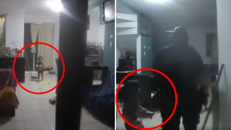Policías rescatan a dos niñas de 3 y 1 año de edad; fueron abandonadas en casa de Escobedo.png