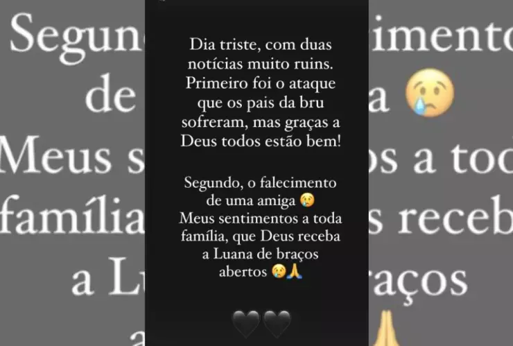 Muere Luana Andrade, influencer amiga de Neymar, en cirugia estética.