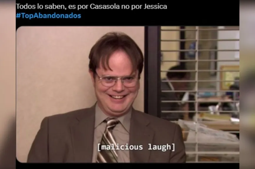 ¡Esta parte por sí sola fue mágica! Y con este tremendo memazo, tenemos un momento épico dentro de Abandonados.