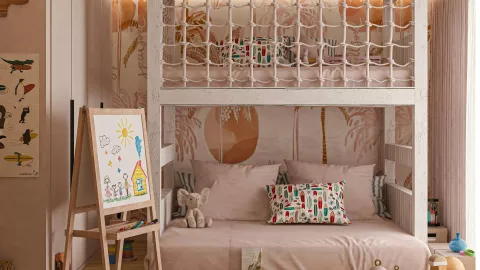 cama litera aesthetic