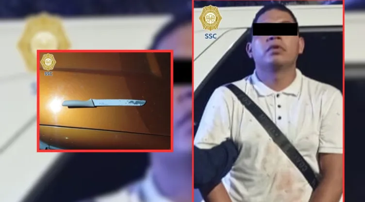 Hombre agrede a su expareja con cuchillo en Álvaro Obregón, CDMX