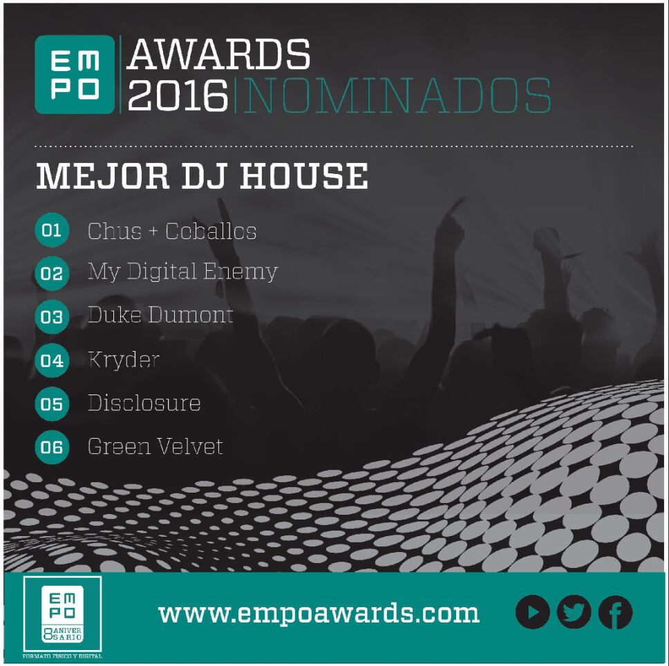 Mejor DJ House Empo Awards 2016