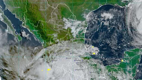 Huracán John ¿Qué estados están en alerta y dónde habrá lluvias fuertes