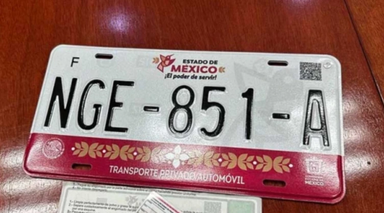 pedir nuevas placas del Edomex en tu casa 2025