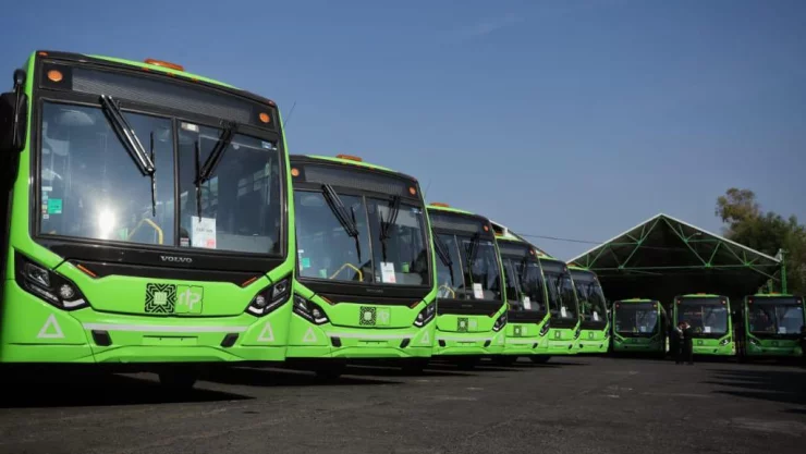 Nuevos autobuses RTP en CDMX