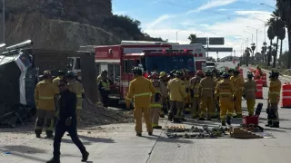 Colisión en bulevar 2000 deja un fallecido: Bomberos detallan intervención