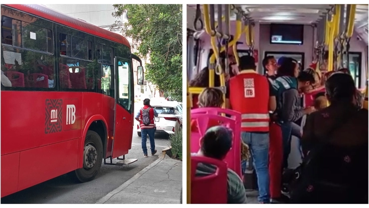 Choque de camioneta contra el Metrobús CDMX deja 14 lesionados en Obrero Mundial