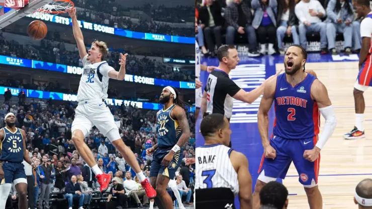 Dallas Mavericks y los Detroit Pistons en México 2025