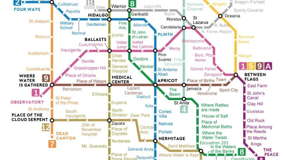 Traducen los nombres de las estaciones del Metro y se viralizan