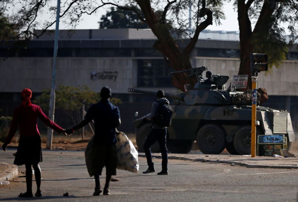 Protestas elecciones Zimbabue2