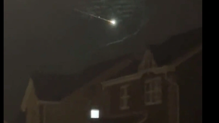 meteoro en Reino Unido