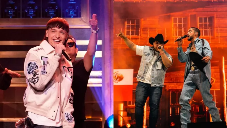 Peso Pluma y Grupo Frontera rompen récord para México en la revista Billboard de EU