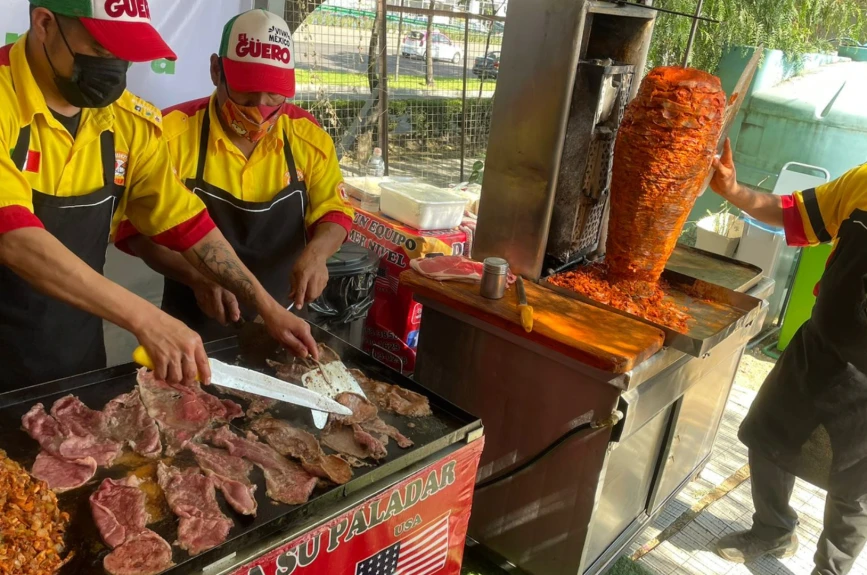 Ricos y deliciosos platillos tuvimos en el centro de acopio