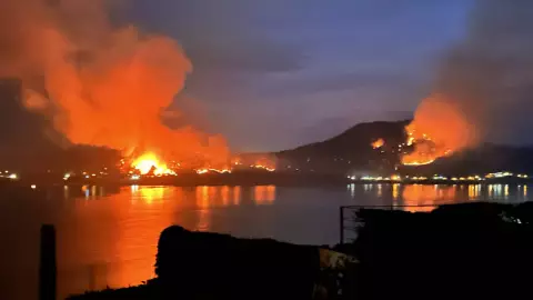 Esto es lo que se sabe sobre el incendio forestal en Valle de Bravo (VIDEO)