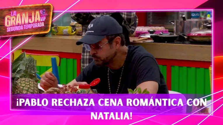 Pablo Montero rechaza cena romántica