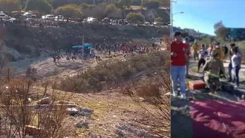 Accidente en colonia San Martín hoy en Tijuana 23 de febrero de 2025