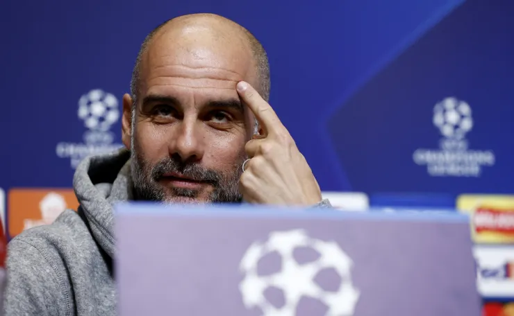 Pep Guardiola, técnico del Manchester City