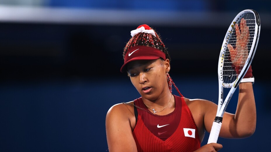 Naomi Osaka fuera de Tokio 2020