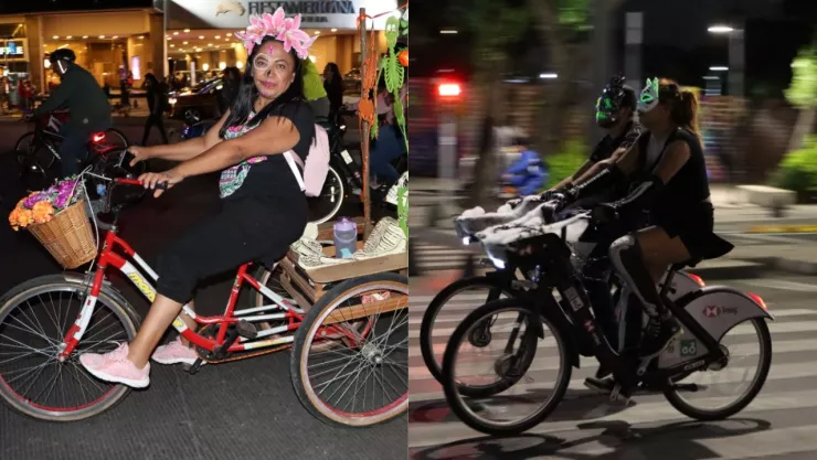 Paseo Nocturno en Bici por Día de Muertos en CDMX