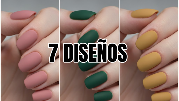 7 diseños elegantes de manicura rubber: es perfecto para uñas quebradizas