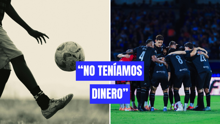 Debutó con Cruz Azul, pero años atrás no tenía dinero