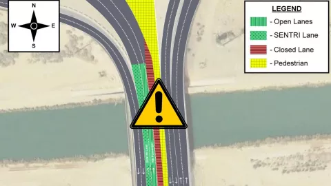 Cierre garita Calexico