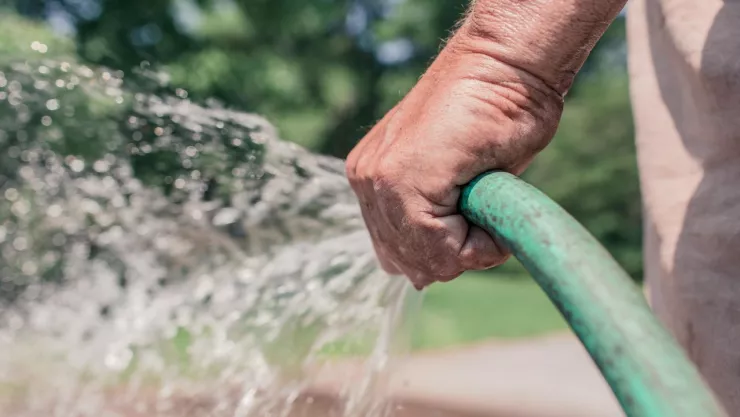 Tandeo de agua en León