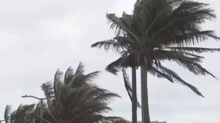 Frente frío en Veracruz